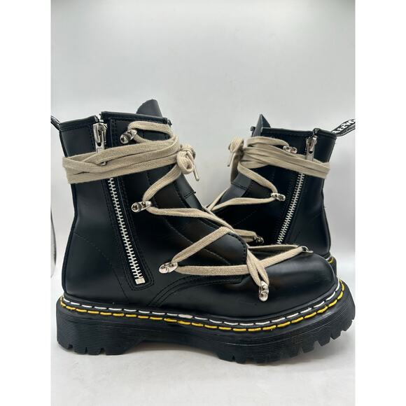 Dr Martens x Rick Owens 1460 Bex Boot Size Men’s 8 Women’s 9 Like New - Picture 4 of 9